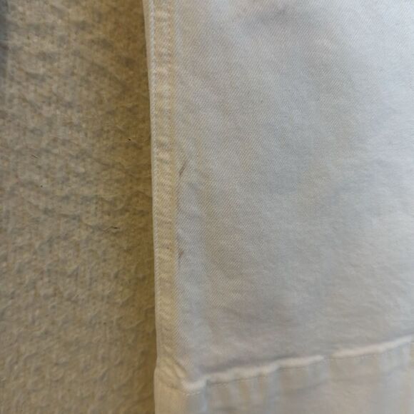 J Crew Wide-leg denim trouser in white Womens Size 27 - Picture 4 of 12